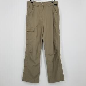 3/$25 Schoffel Cargo Pants US 8 Womens Khaki‎ Tan Outdoor Hiking Convertible